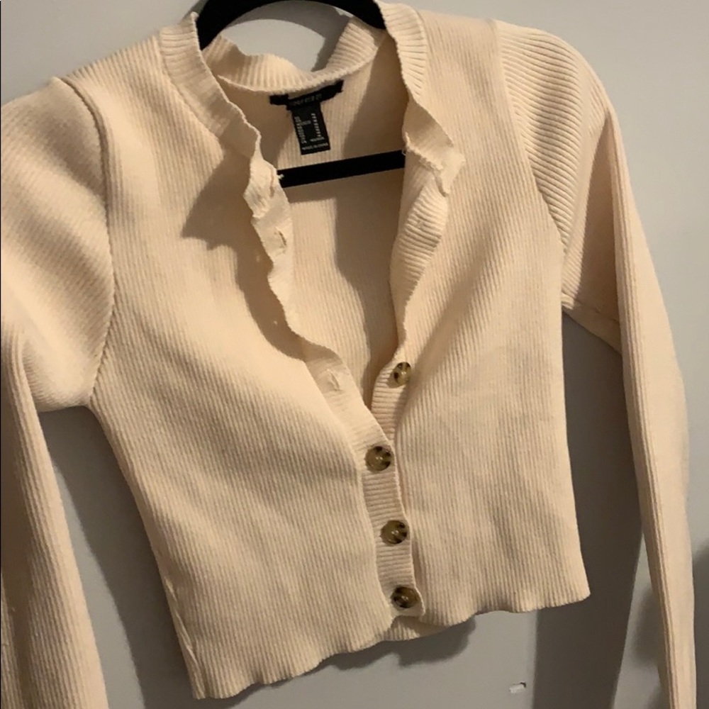 Cropped cardigan